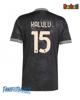 Juventus Pierre Kalulu #15 Tricou Fotbal Replică 2025-26 Barbati Treilea